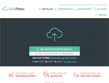 Tablet Screenshot of onlineplotten.de